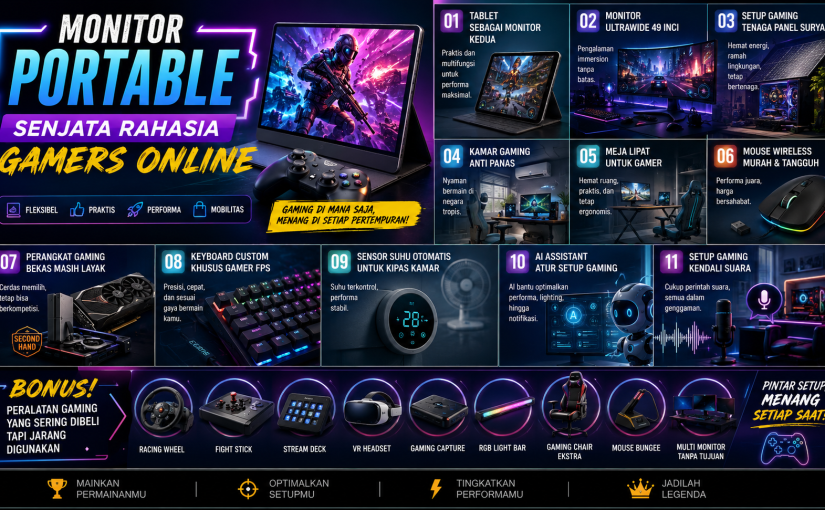 Rahasia Setup Gaming Keren Maksimal dengan Bantuan AI